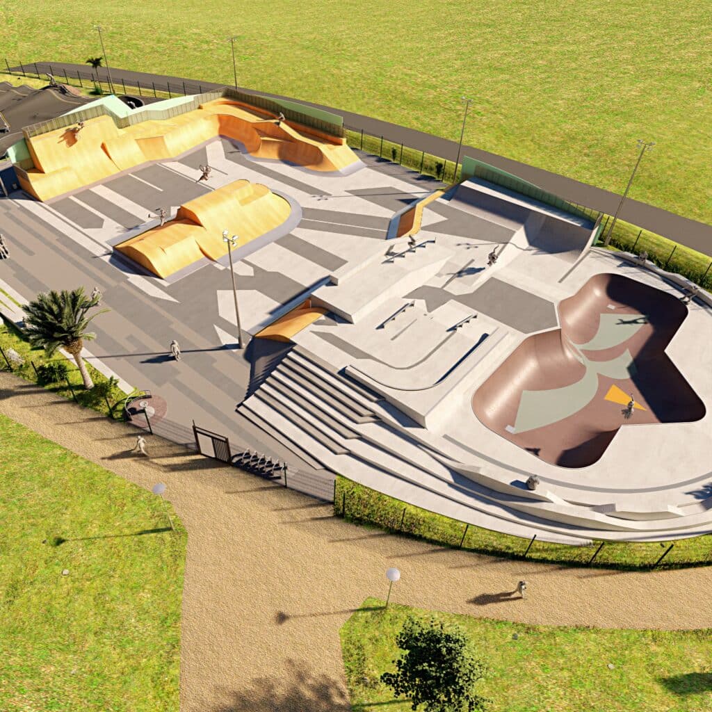 Complexe de glisse de Baillargues — vue 3