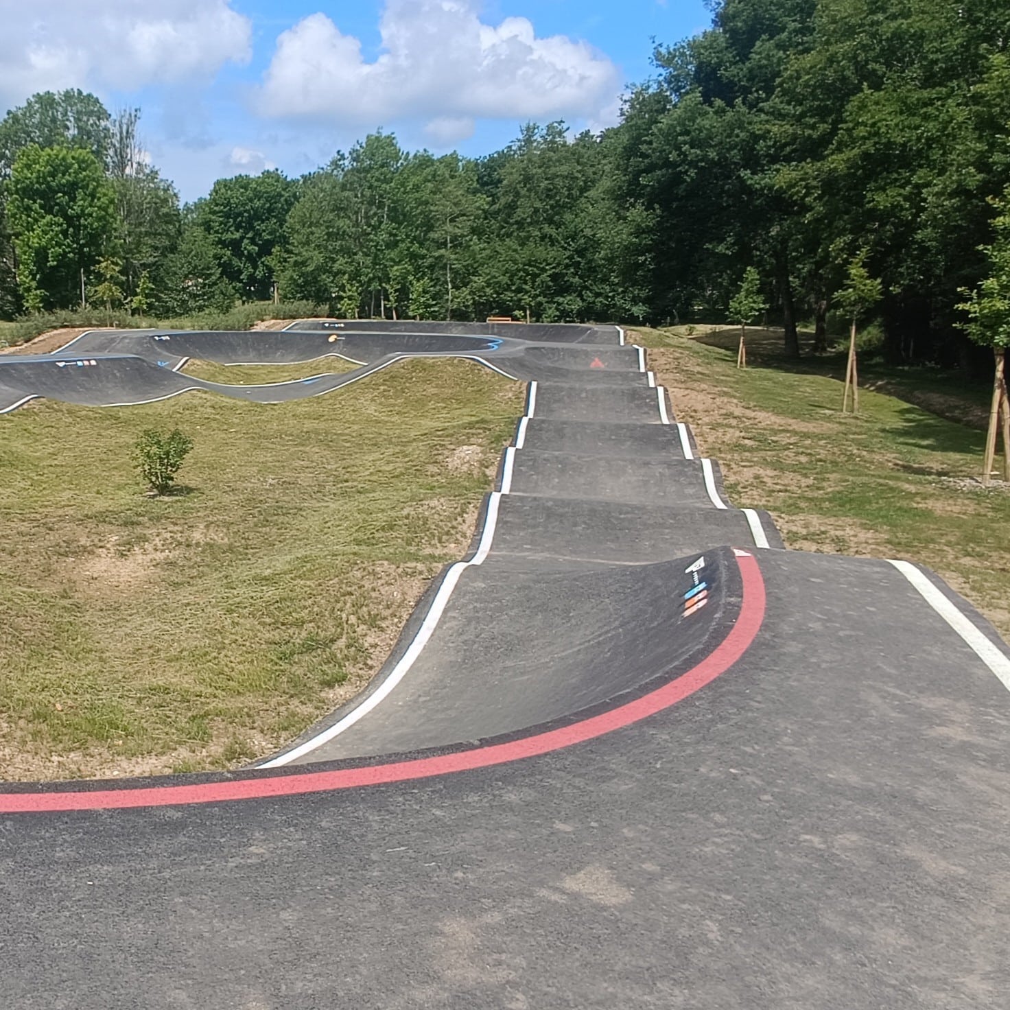 Pumptrack de Vergt — vue 3