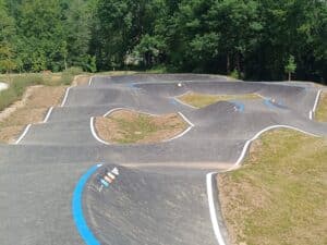 Pumptrack de Vergt, une conception Evolving Skatepark